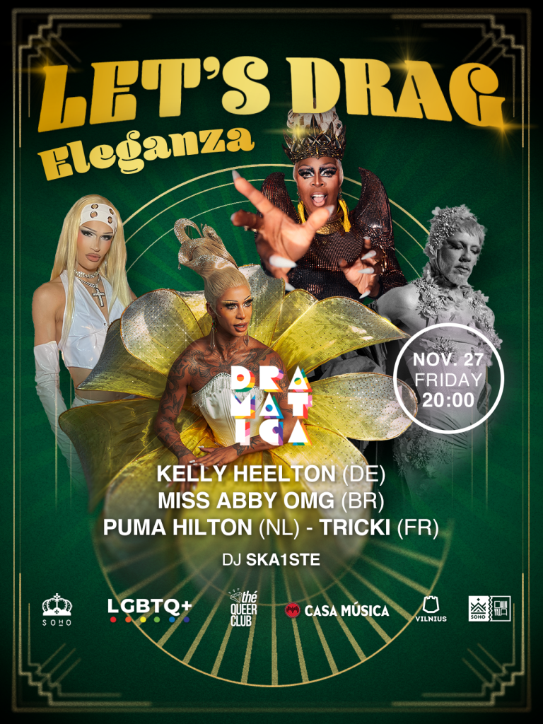 DRAMATICA XXIV Let's Drag Eleganza - full lineup poster